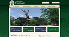 Desktop Screenshot of lincolnwoodil.org